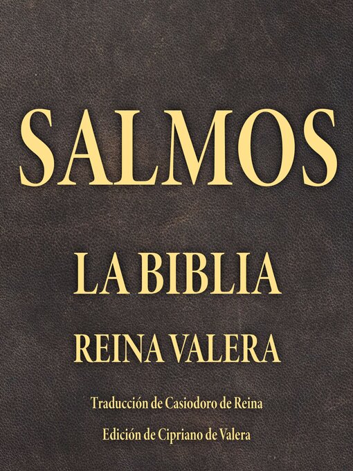 Title details for Salmos by Casiodoro de Reina - Available